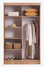 Nieuwe kledingkast in doos - Houten, Ophalen of Verzenden