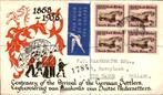 Zuid-Afrika - FDC - Frankering - aangetekend - 1958, Postzegels en Munten, Brieven en Enveloppen | Buitenland, Envelop, Ophalen of Verzenden