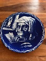 Vintage Boch Belgium Wandbord, Ophalen of Verzenden