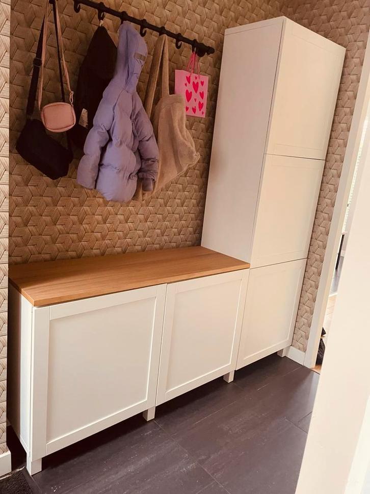 IKEA Besta kast combinatie, Huis en Inrichting, Kasten | Boekenkasten, Gebruikt, 150 tot 200 cm, 25 tot 50 cm, Ophalen
