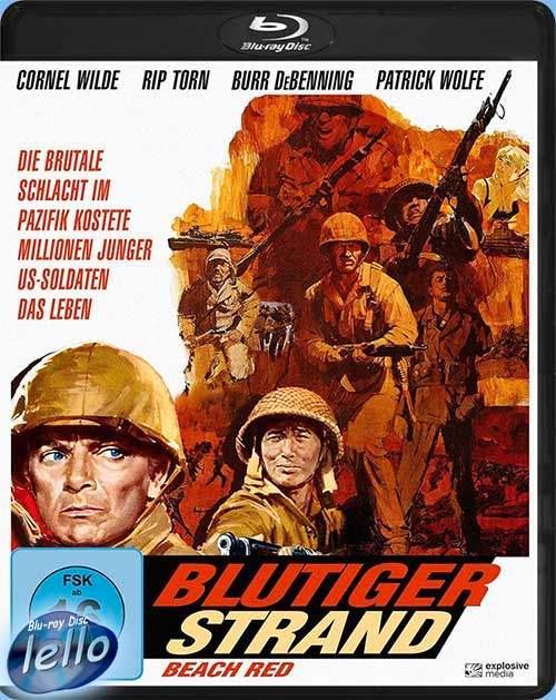 Blu-ray: Beach Red (1967 Cornel Wilde, Rip Torn) DE niet NLO, Cd's en Dvd's, Blu-ray, Nieuw in verpakking, Drama, Ophalen of Verzenden