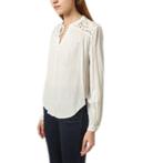 NIEUW SUNCOO PARIS topje, blousetop, wit, Mt. S, Nieuw, Suncoo, Lange mouw, Wit