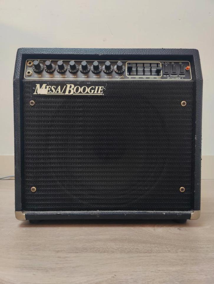 Mesa boogie .50 caliber+, Muziek en Instrumenten, Versterkers | Bas en Gitaar, Gebruikt, Gitaar, 50 tot 100 watt, Ophalen