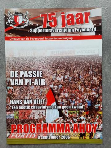 Programmaboekje 75 jaar Feyenoord Supportersvereniging 