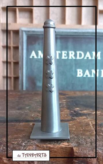 Tinnen Amsterdammertje – 11 cm  beschikbaar voor biedingen