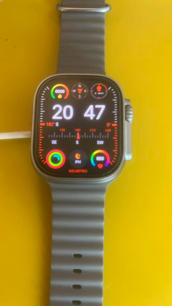VWAR DT Ultra 2 dual system smartwatch Android 9, z.g.a.n., Sieraden, Tassen en Uiterlijk, Smartwatches, Zo goed als nieuw, Android