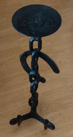 kaars standaard/ kandelaar smeedijzer  nr 33, Ophalen of Verzenden, Overige materialen