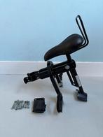 Zadel op Stang Model 4 Kinderzitje voor Damesfiets, Ophalen, Zo goed als nieuw, Voorzitje, Voetsteuntjes