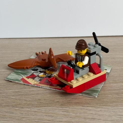 Vintage lego 5912 moerasboot met dino, Kinderen en Baby's, Speelgoed | Duplo en Lego, Gebruikt, Lego, Complete set, Ophalen of Verzenden