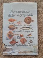 Borduurpatroon merklap Vissen in Normandie uit februari 1987, Ophalen of Verzenden, Patroon