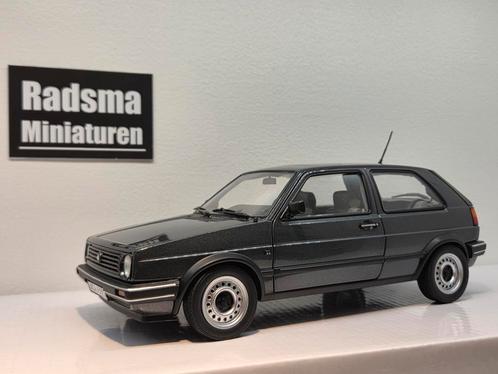 Volkswagen golf 2 CL - Grey metallic - 1:18 Norev, Hobby en Vrije tijd, Modelauto's | 1:18, Zo goed als nieuw, Auto, Norev, Ophalen of Verzenden
