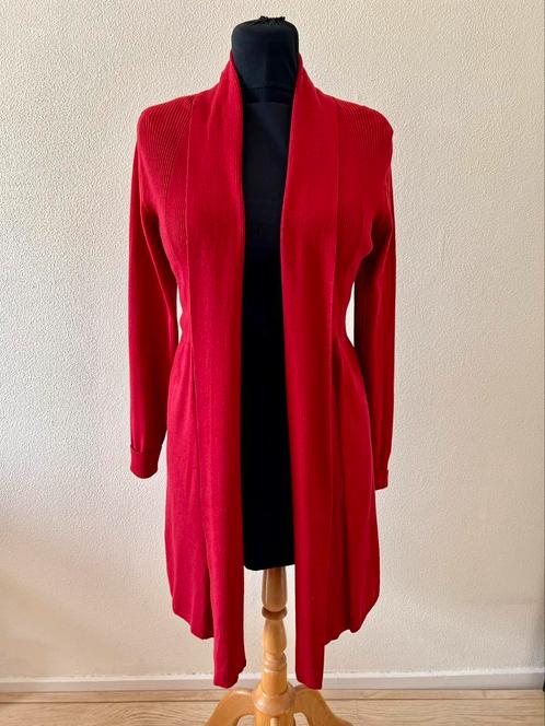 LaSalle soyaboon vest, Kleding | Dames, Truien en Vesten, Zo goed als nieuw, Maat 42/44 (L), Rood, Verzenden