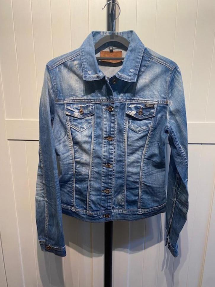 Circle of Trust spijkerjack blauw maat M | 38 (i.z.g.s.), Kleding | Dames, Jasjes, Kostuums en Pakken, Zo goed als nieuw, Jasje
