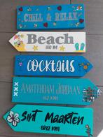 Handgemaakte Ibiza Strand Tuin Wegwijsborden, Overige typen, Info@rwhoutidee.nl, Nieuw, Ophalen of Verzenden