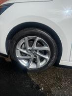4x lichtmetalen velgen + banden 16 inch – 4x108 steek – ET38, Ophalen, 16 inch, 205 mm, Zomerbanden