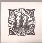 Thijs Mauve. Houtgravure. Ex Libris M.J. Roeters van Lennep, Ophalen of Verzenden