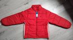 ADIDAS PADDED STAND-UP COLLAR PUFFER JACK NIEUW!, Nieuw, Ophalen of Verzenden, Adidas, Rood