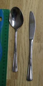 Keltum 18-8 Cindy Eetlepel lepel 19,6cm 47gr messen 21,8cm, Ophalen of Verzenden, Gebruikt, Rvs of Chroom, Los bestek