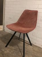 Roze Troubadour Stoel met Metalen Poten, Huis en Inrichting, Ophalen, Gebruikt, Metaal, Eén