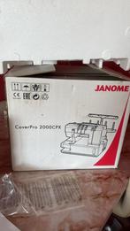 Janome Coverpro 2000, Hobby en Vrije tijd, Naaimachines en Toebehoren, Ophalen of Verzenden, Zo goed als nieuw, Naaimachine, Janome