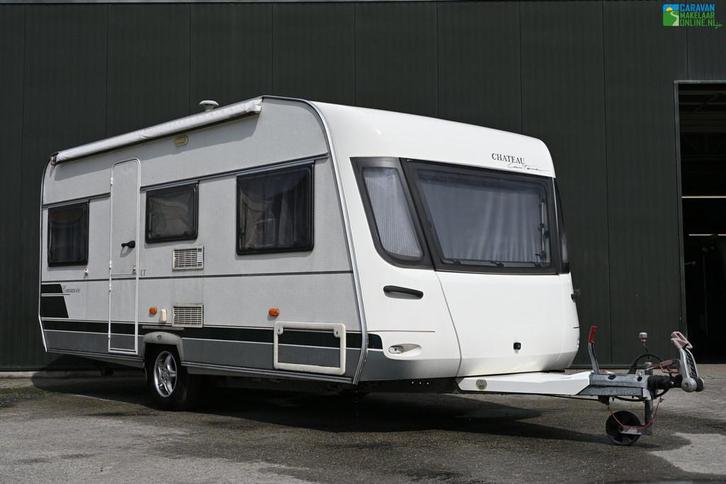 Chateau Cantara CT 490 UF incl Voortent + Uitbouw Luifel etc, Caravans en Kamperen, Caravans, Bedrijf, tot en met 4, 1250 - 1500 kg