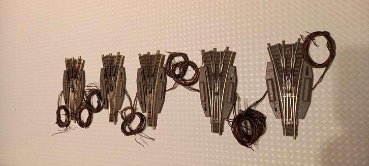 Fleischmann piccolo wissels, Hobby en Vrije tijd, Modeltreinen | N-Spoor, Zo goed als nieuw, Rails, Gelijkstroom, Fleischmann