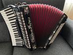 Charron Frères 4 korig, Muziek en Instrumenten, Accordeons, Overige merken, Met riemen, Zo goed als nieuw, 120-bas