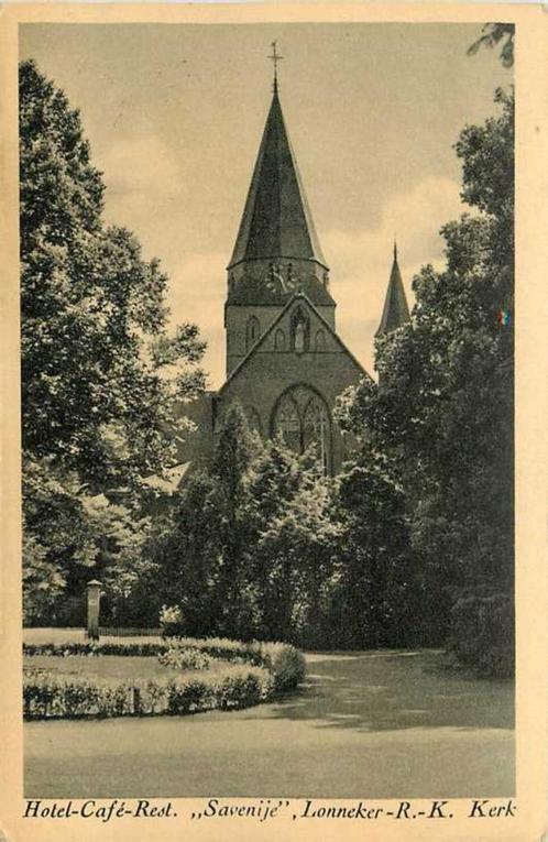 (380-153-005) Lonneker RK Kerk, Verzamelen, Ansichtkaarten | Nederland, Overijssel, Verzenden