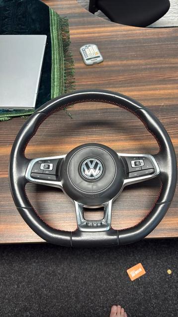 Volkwagen golf 7 gti stuur compleet met flipers beschikbaar voor biedingen