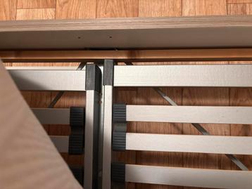 IKEA Wit Bedframe 160x200 Metalen Onderstel (lattenbodems) - afbeelding 6