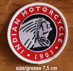 INDIAN logo patch rond voor Scout Four FTR Chief 741, Verzenden, Nieuw