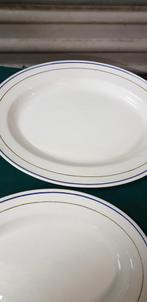 schalen vintage blauwe + gouden rand, Huis en Inrichting, Keuken | Servies, Ophalen of Verzenden