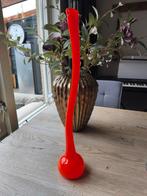 Vintage vaas jaren 70, Ophalen, Gebruikt, Overige kleuren, Glas