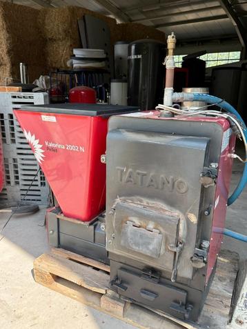Cv Hout en Pelletkachel Tatano 23kW beschikbaar voor biedingen