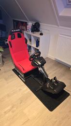 Playseat EVO met Logitech G29 FFB stuur pedalen PS5 ready, Computers en Software, Joysticks, Ophalen, Zo goed als nieuw, Logitech