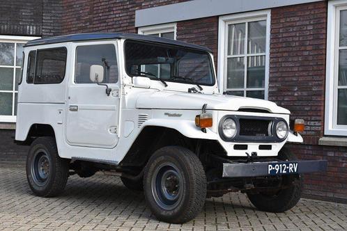Toyota Land Cruiser BJ40 Diesel, Auto's, Toyota, Bedrijf, Landcruiser, 4x4, Diesel, Overige carrosserieën, Handgeschakeld, Wit