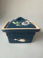 Alzac Boter Terrine met Ooievaar, Antiek en Kunst, Ophalen of Verzenden