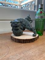 Antiek Vintage Bronzen Chinees Groot Zwaar Foo Dog Buddisme, Antiek en Kunst, Antiek | Koper en Brons, Ophalen of Verzenden