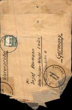 Palestina - Duitsland - 1938 ?, Postzegels en Munten, Brieven en Enveloppen | Buitenland, Verzenden, Envelop