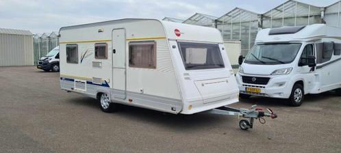 Burstner Ventana 480 TL, Caravans en Kamperen, Caravans, Bedrijf, tot en met 4, 750 - 1000 kg, Rondzit, Bürstner, 2 aparte bedden