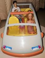 Vintage uitklapbare camper voor barbie poppen. Barbie auto., Gebruikt, Ophalen of Verzenden, Accessoires