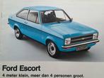Brochure Ford Escort MK2 uit 1976, Ophalen of Verzenden, Zo goed als nieuw, Ford