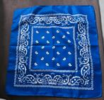 Blauw bandana/blue bandana, Ophalen of Verzenden, Zo goed als nieuw