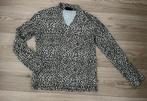 Blouse/ shirt/ tuniek. Panterprint. Maat M, Kleding | Dames, Blouses en Tunieken, Gedragen, Vroom en Dreesmann, Maat 38/40 (M)