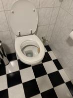 SPHINX EUROBASE WANDKLOSET 21 DIEPSPOEL WIT COMPLEET, Doe-het-zelf en Verbouw, Ophalen, Gebruikt, Chroom, Toilet