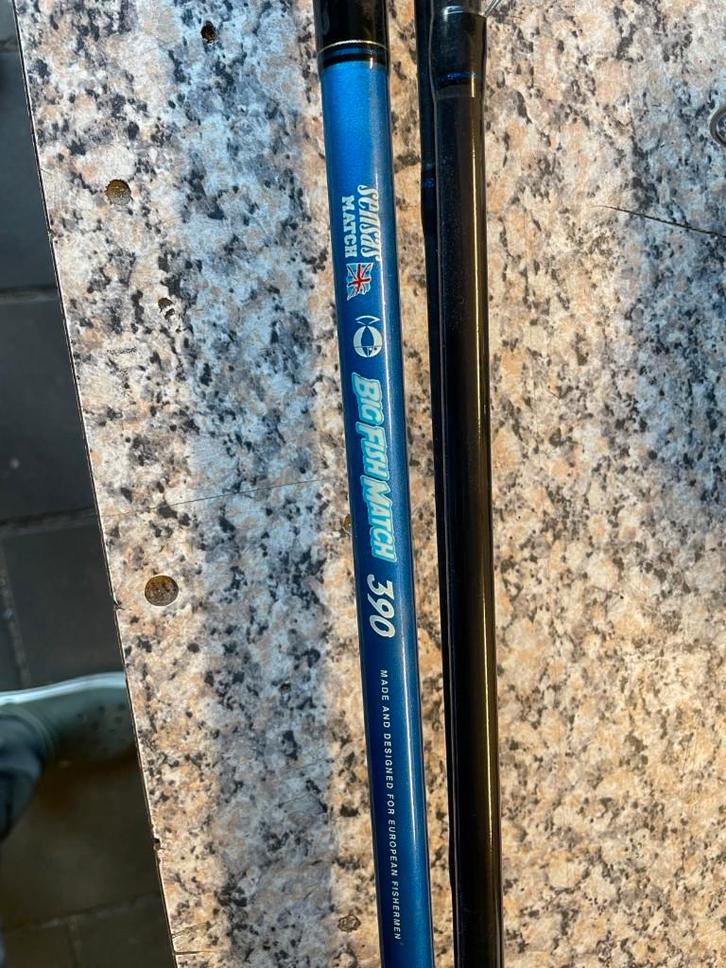 Sensas Big Fish Match hengel - 15gr, Watersport en Boten, Hengelsport | Witvissen, Gebruikt, Werphengel, Ophalen