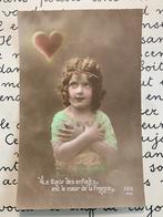 25-3-1916 Le coeur des enfants, est le coeur de la France, Ophalen of Verzenden, Voor 1920, Gelopen, Kinderen