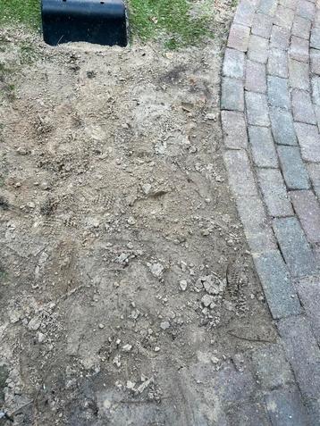 Gratis uithalen: 10m3 geel zand beschikbaar voor biedingen