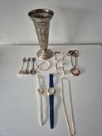 sieraden uit nalatenschap ketting beker horloges vintage, Ophalen of Verzenden, Overige materialen, Overige typen