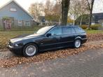 BMW 5-Serie 2.2 I 520 Touring AUT 2002 Zwart  APK sept 2026, Achterwielaandrijving, Zwart, Stationwagon, Particulier